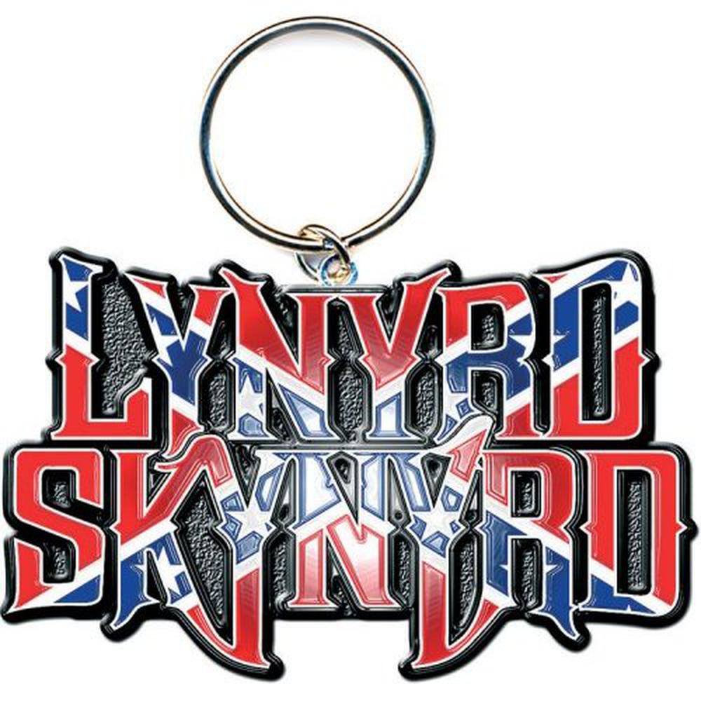 Lynyrd Skynyrd - Flag Logo Sleutelhanger - Multicolours
